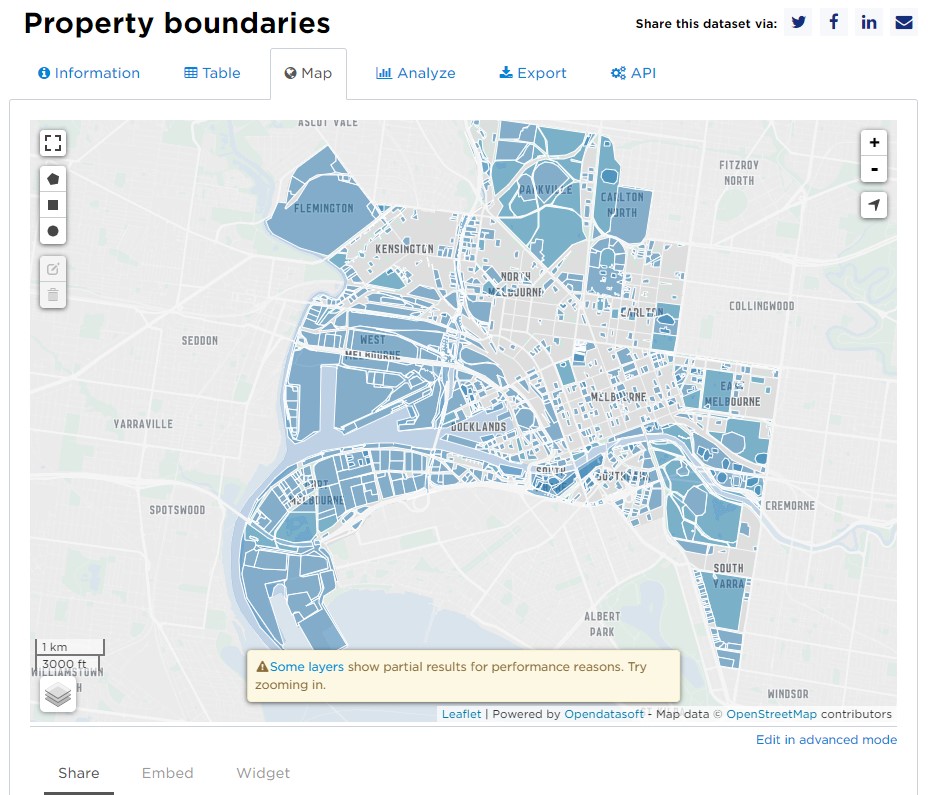 City of Melbourne Property Boundaries